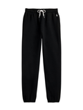 RALPH LAUREN WOMEN Fleece Drawstring Tracksuit Bottoms Polo Black - MAISONDEFASHION.COM