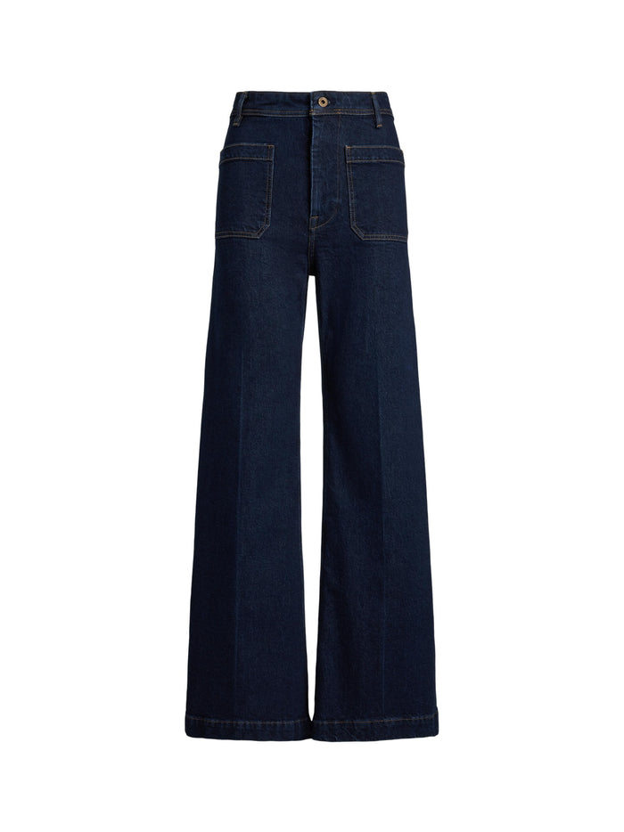RALPH LAUREN WOMEN High-Rise Boot Jeans Kinsey Wash