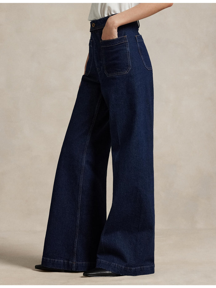 RALPH LAUREN WOMEN High-Rise Boot Jeans Kinsey Wash