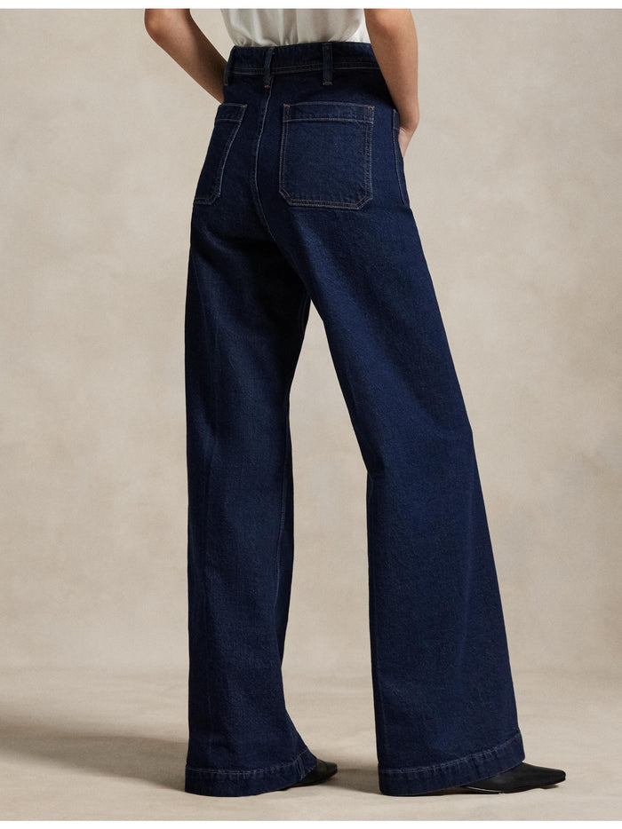 RALPH LAUREN WOMEN High-Rise Boot Jeans Kinsey Wash