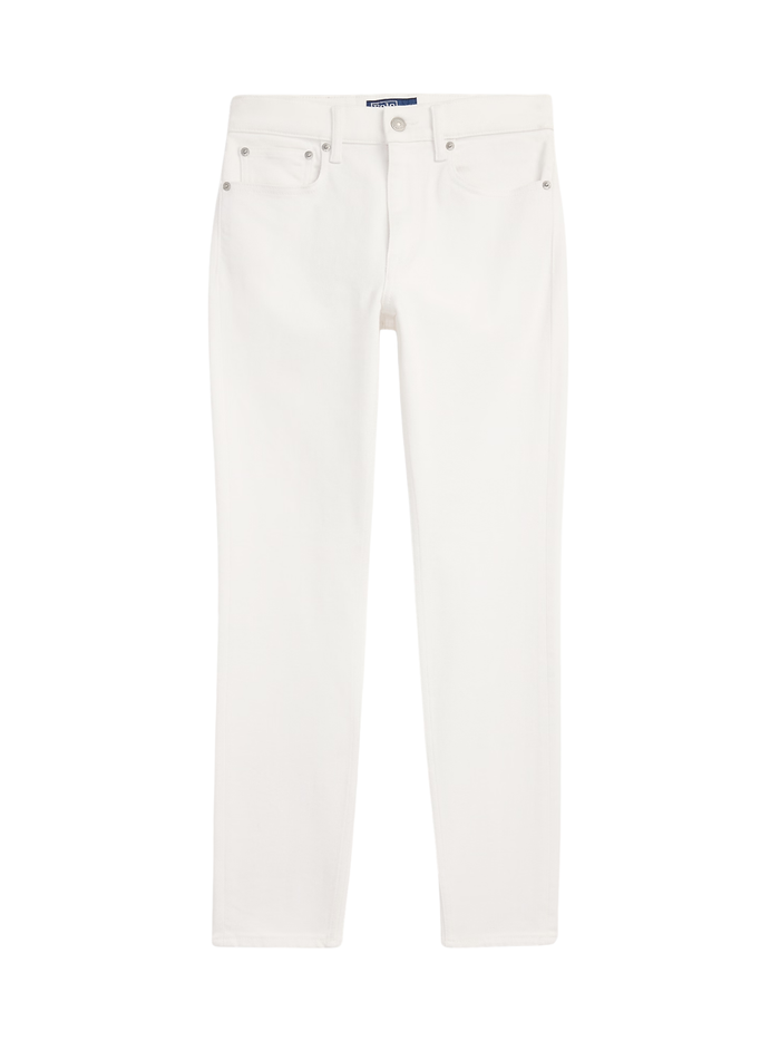RALPH LAUREN WOMEN Mid-Rise Super-Slim Jeans Amesbury Wash - MAISONDEFASHION.COM
