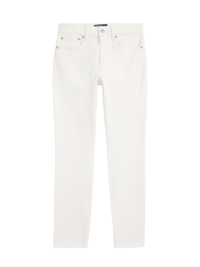 RALPH LAUREN WOMEN Mid-Rise Super-Slim Jeans Amesbury Wash