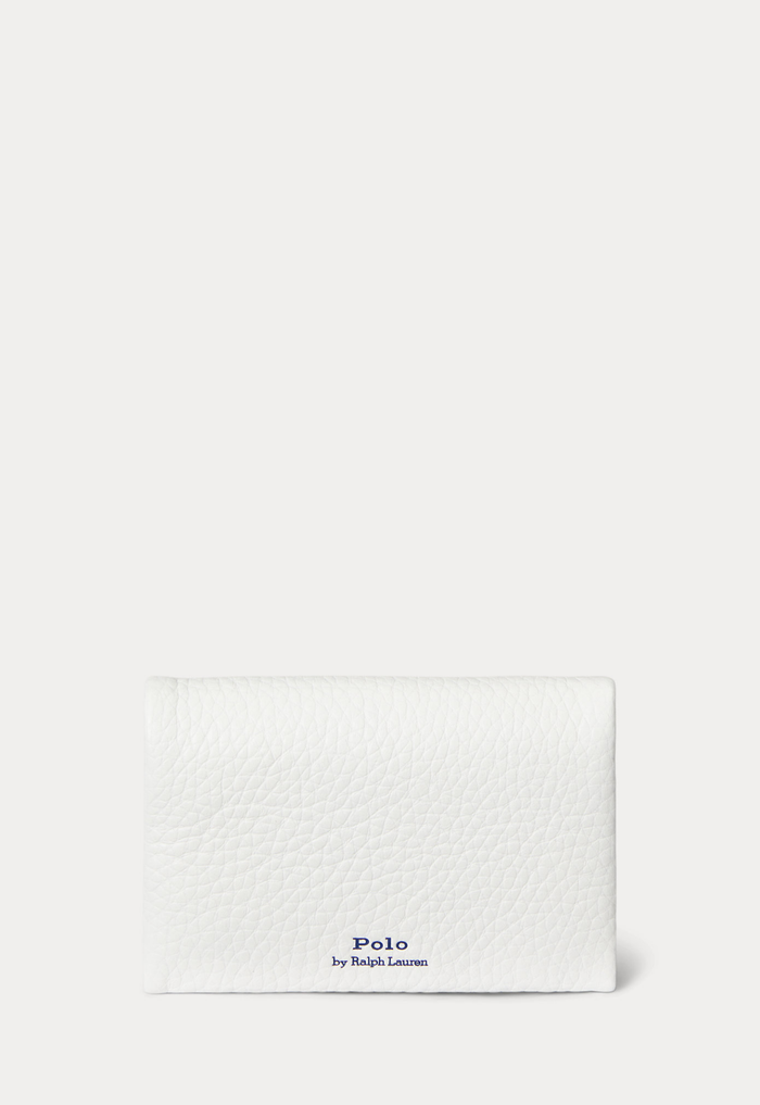 RALPH LAUREN WOMENS Polo Play Leather Snap Card Case Paper - MAISONDEFASHION.COM