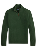 RALPH LAUREN Wool Quarter-Zip Sweater Lodgepole Pine Heather