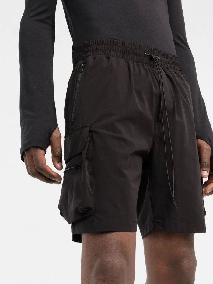 REPRESENT 247 Shorts Black - MAISONDEFASHION.COM
