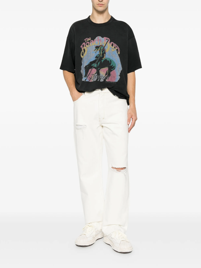 REPRESENT Beach Boys Endless Summer T-Shirt Stained Black