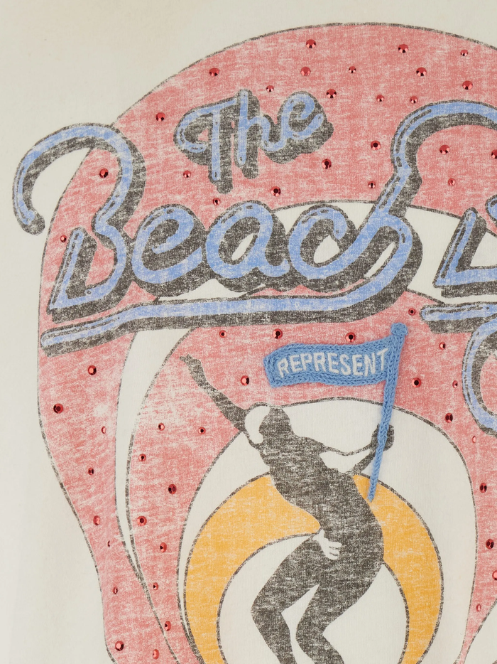 REPRESENT Beach Boys Tour T-Shirt Washed Ecru