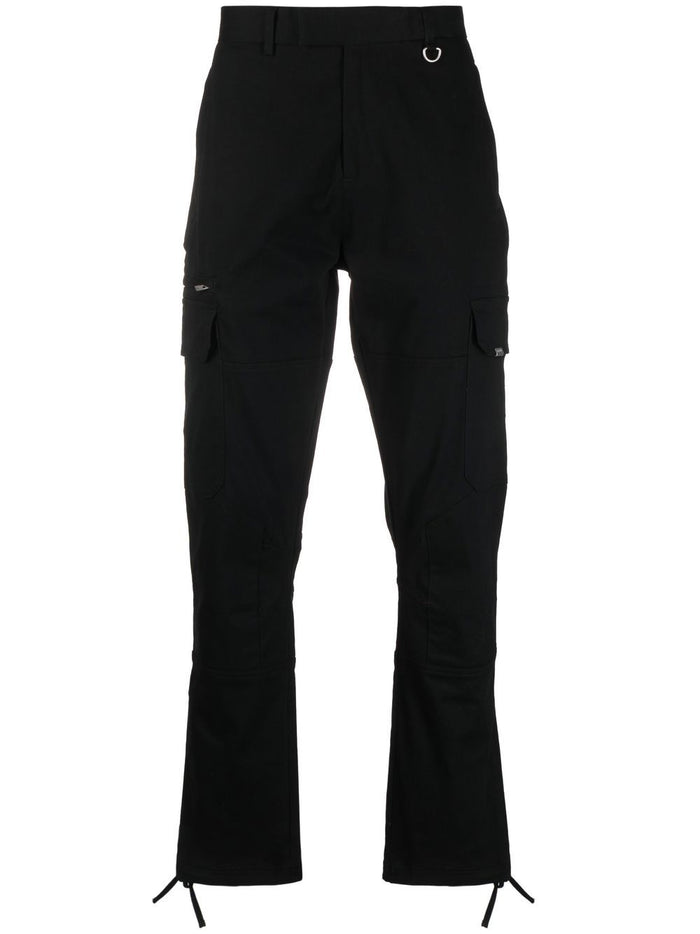 REPRESENT Cargo Pants Black - MAISONDEFASHION.COM