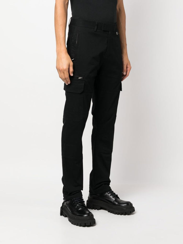 REPRESENT Cargo Pants Black - MAISONDEFASHION.COM