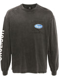 REPRESENT Classic Parts Graphic Cotton Longsleeve T-Shirt Aged Black - MAISONDEFASHION.COM