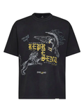 REPRESENT Enemy T-Shirt Washed Black