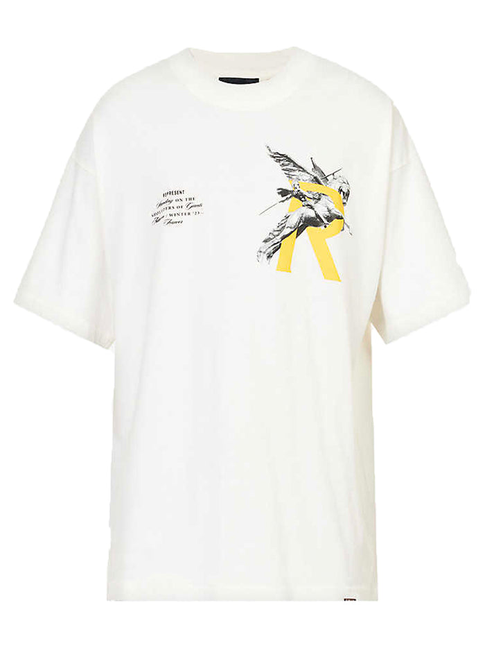 REPRESENT Giants T-Shirt Flat White - MAISONDEFASHION.COM