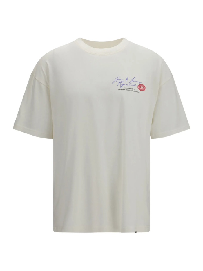 REPRESENT Love And Kisses T-Shirt Flat White