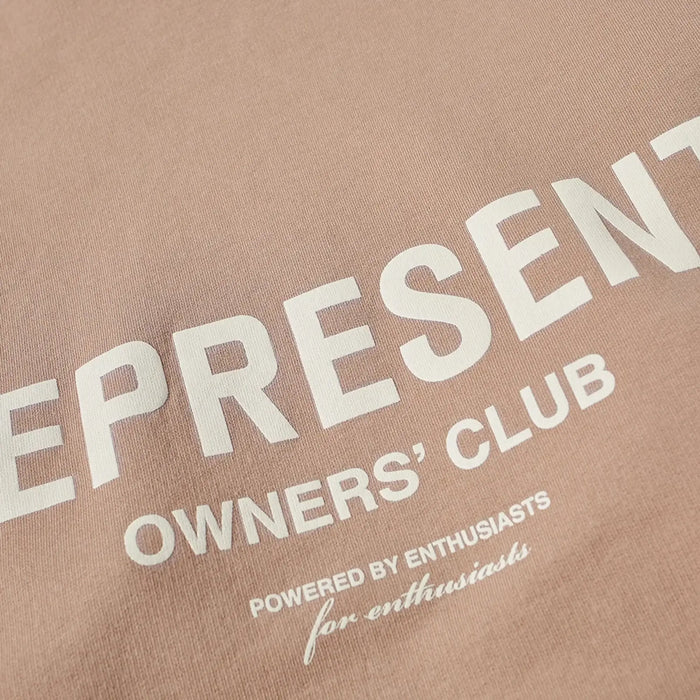 REPRESENT Owners Club Hoodie Stucco - MAISONDEFASHION.COM