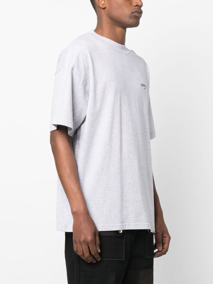 REPRESENT Owners Club T-Shirt Ash Grey/Black - MAISONDEFASHION.COM