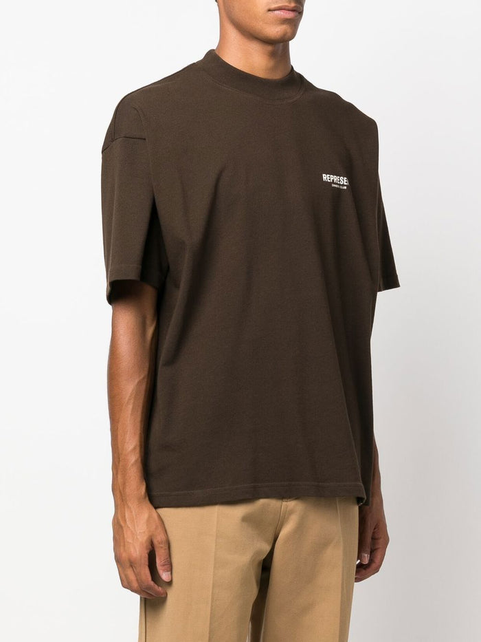 REPRESENT Owners Club T-Shirt Brown - MAISONDEFASHION.COM
