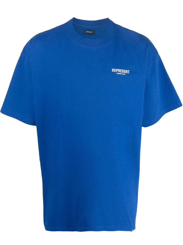 REPRESENT Owners Club T-Shirt Cobalt - MAISONDEFASHION.COM