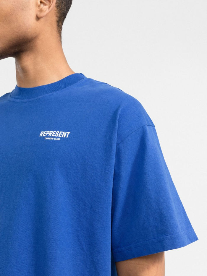 REPRESENT Owners Club T-Shirt Cobalt - MAISONDEFASHION.COM