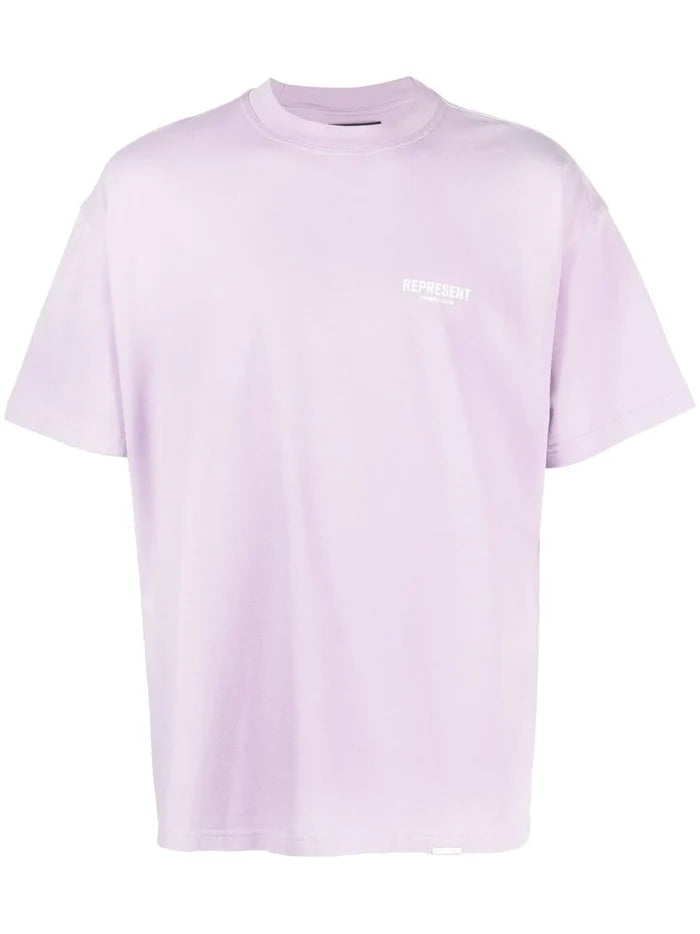 REPRESENT Owners Club T-Shirt Pastel Lilac - MAISONDEFASHION.COM