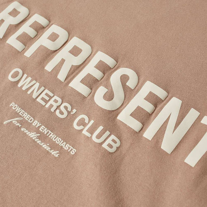 REPRESENT Owners Club T-Shirt Stucco - MAISONDEFASHION.COM