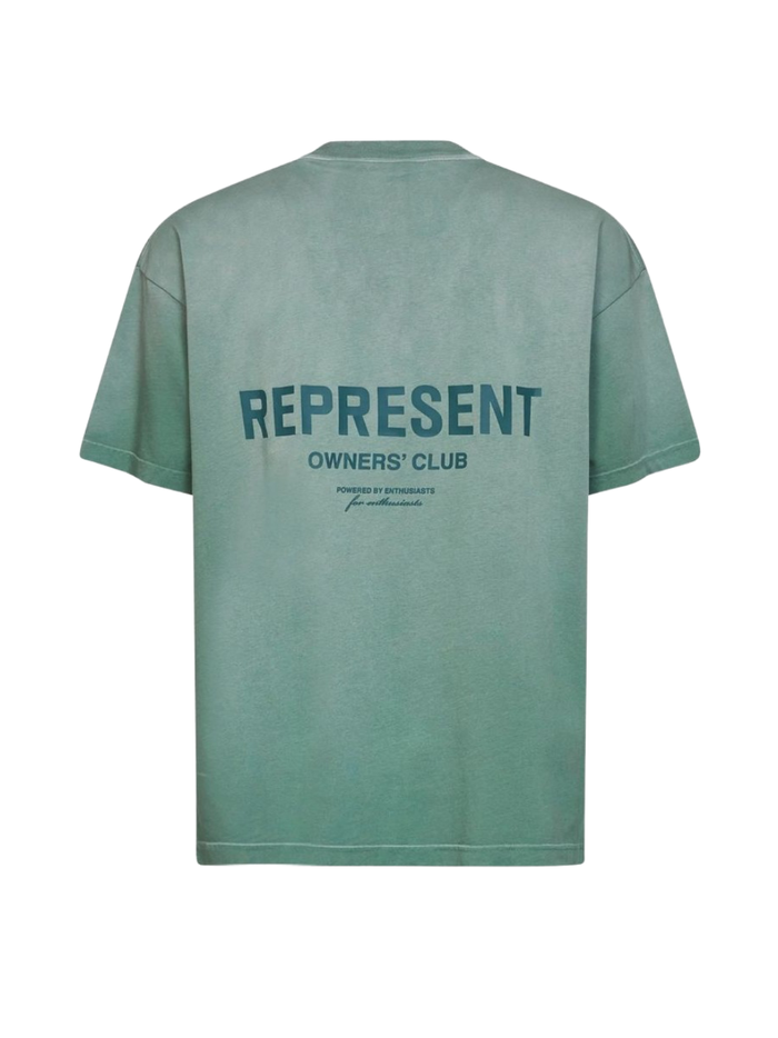 REPRESENT Owners Club T-Shirt Washed Aloe
