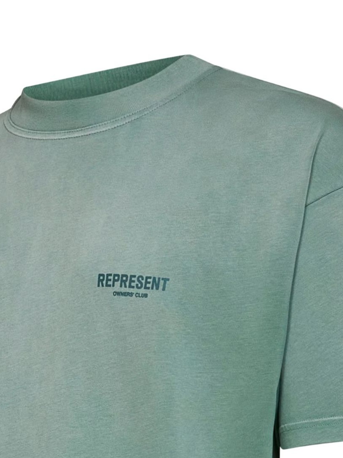 REPRESENT Owners Club T-Shirt Washed Aloe