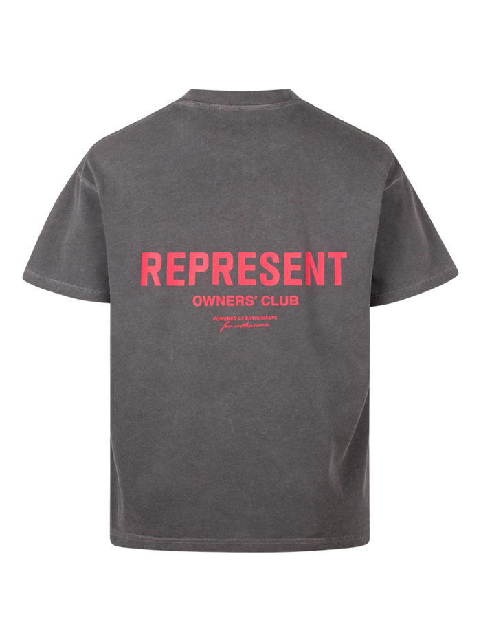 REPRESENT Owners Club T-Shirt Washed Black