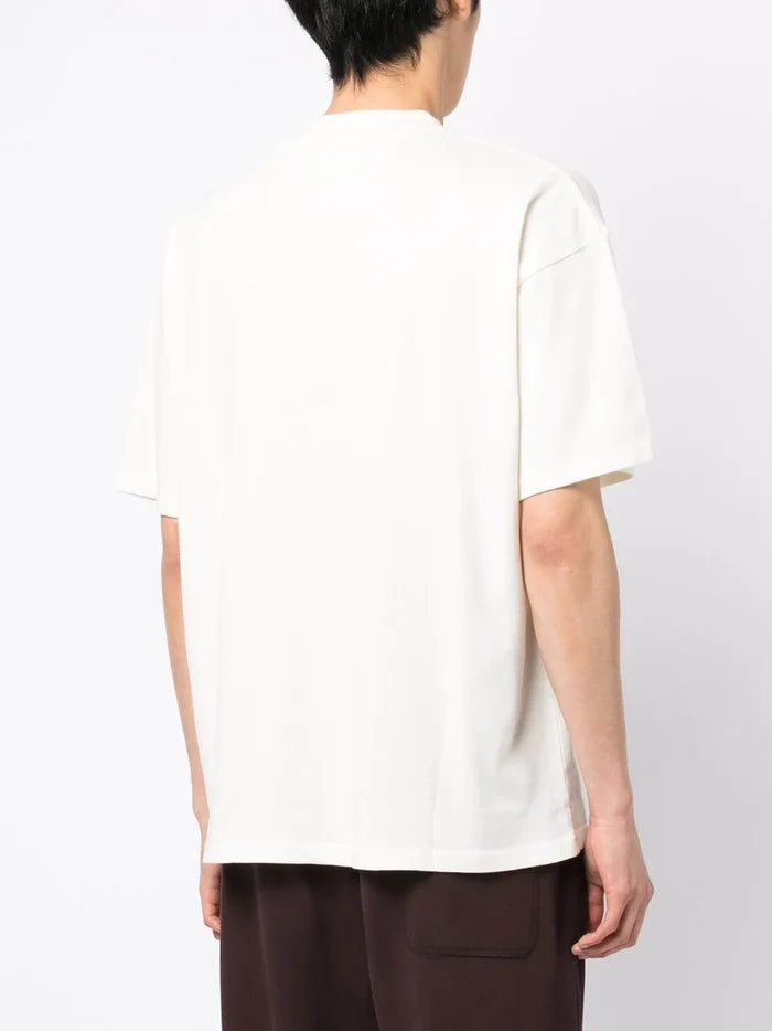 REPRESENT Shark Jaws T-Shirt Flat White - MAISONDEFASHION.COM
