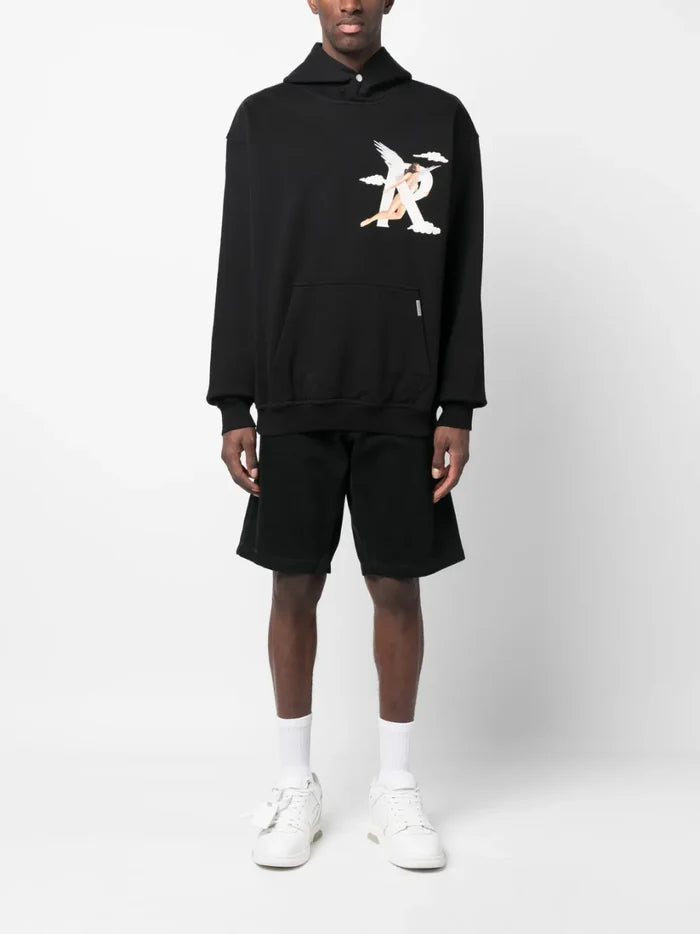 REPRESENT Storms In Heaven Hoodie Black - MAISONDEFASHION.COM