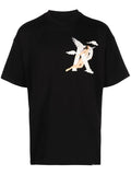 REPRESENT Storms in Heaven T-Shirt Jet Black - MAISONDEFASHION.COM