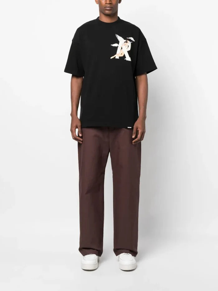 REPRESENT Storms in Heaven T-Shirt Jet Black - MAISONDEFASHION.COM