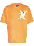 REPRESENT Storms in Heaven T-Shirt Neon Orange - MAISONDEFASHION.COM