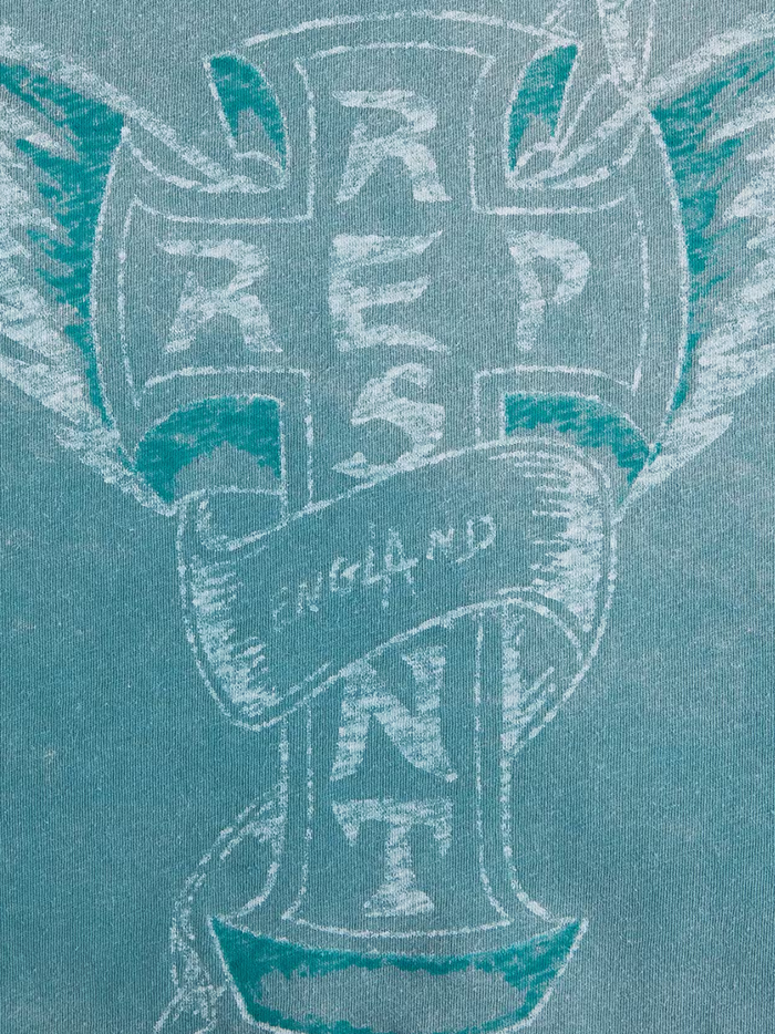 REPRESENT Westside T-Shirt Smoked Teal