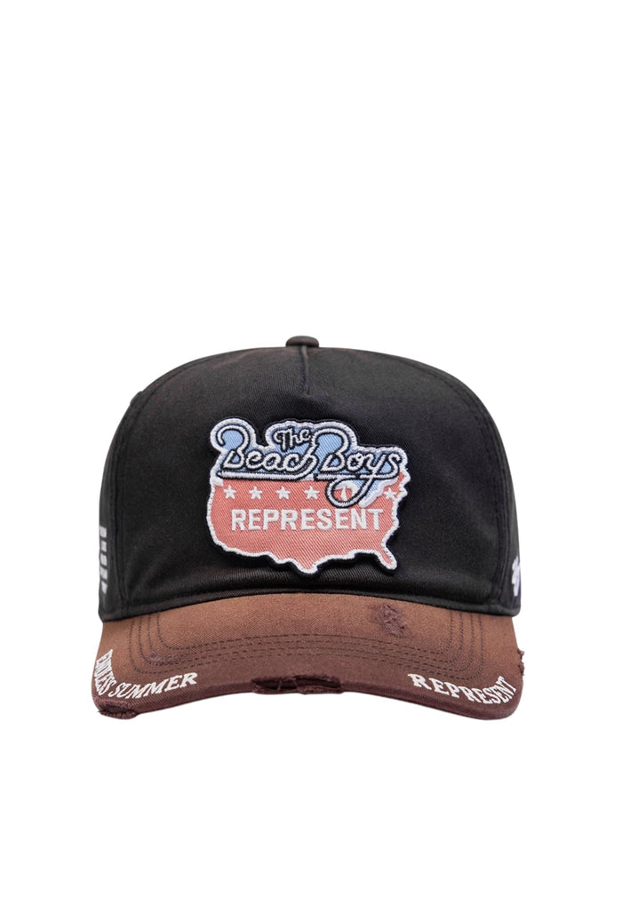 REPRESENT x Beach Boys Endless Summer x 47 Cap Black