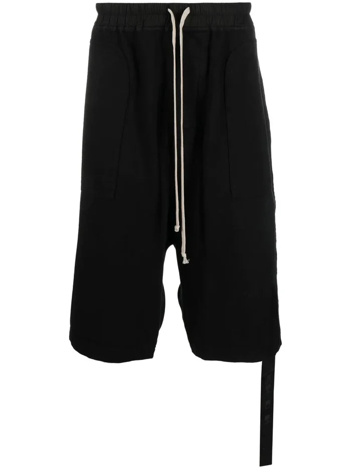 RICK OWENS DRKSHDW Rick's Bela Shorts Black - MAISONDEFASHION.COM