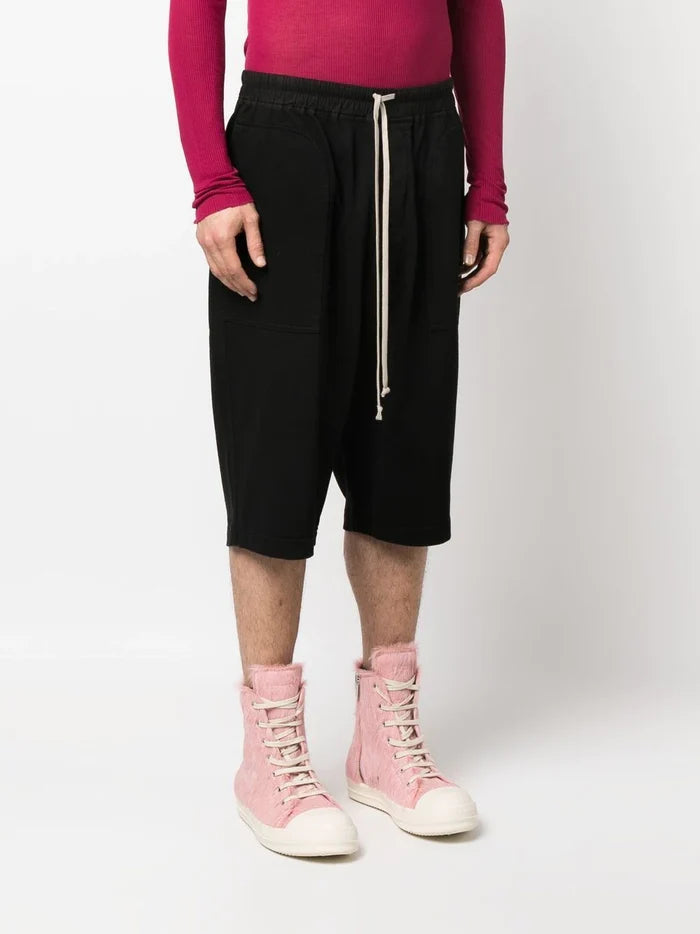 RICK OWENS DRKSHDW Rick's Bela Shorts Black - MAISONDEFASHION.COM