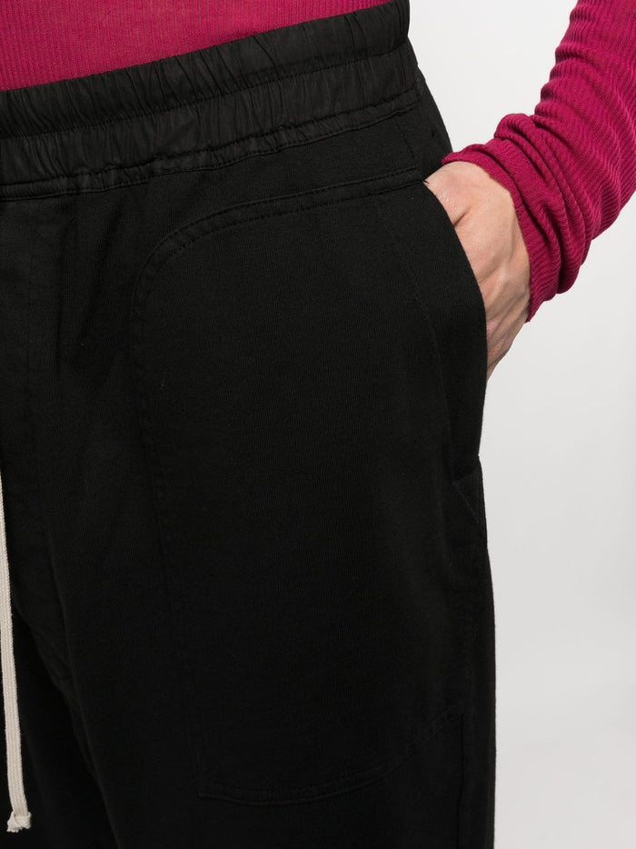 RICK OWENS DRKSHDW Rick's Bela Shorts Black - MAISONDEFASHION.COM