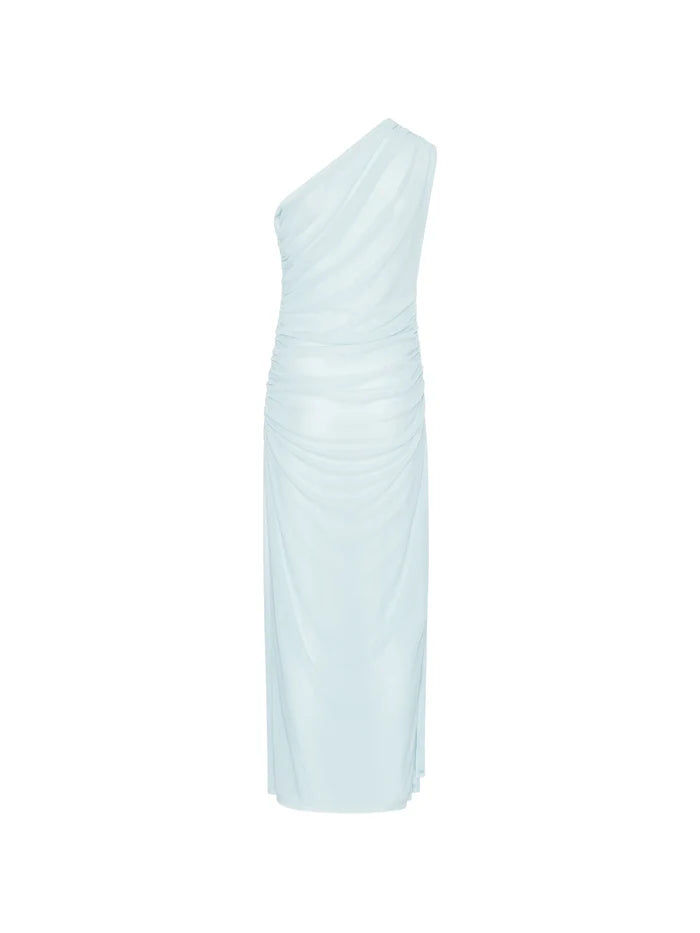 ROTATE BIRGER CHRISTENSEN WOMEN One Shoulder Dress Light Blue