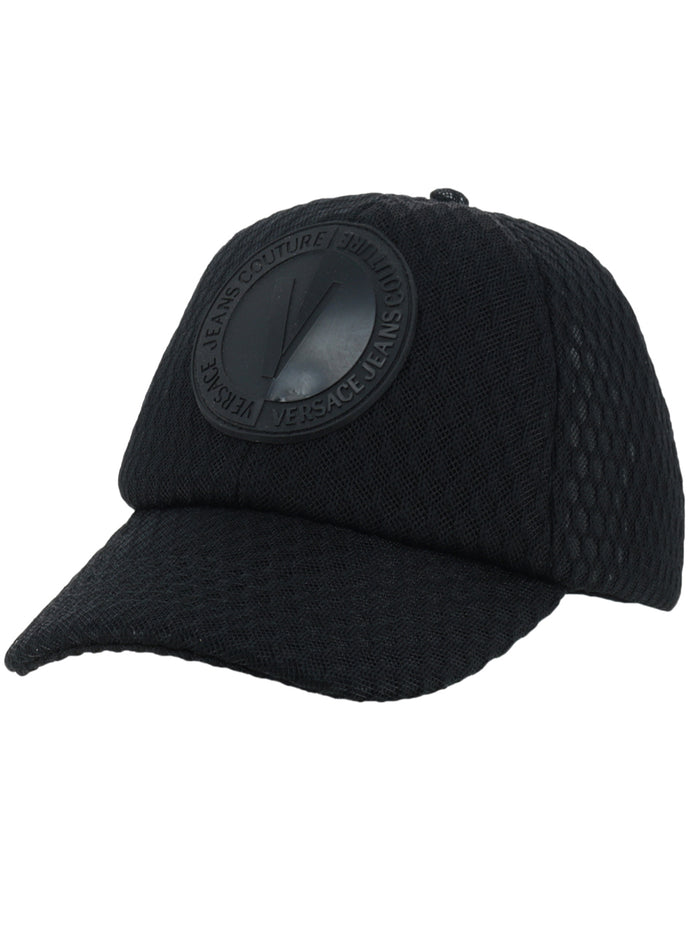 VERSACE Medallion Baseball Cap Black - MAISONDEFASHION.COM