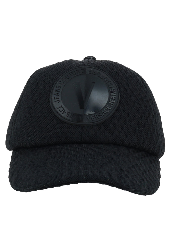 VERSACE Medallion Baseball Cap Black - MAISONDEFASHION.COM