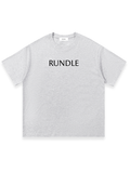 RUNDLE Logo Cotton T-Shirt Grey