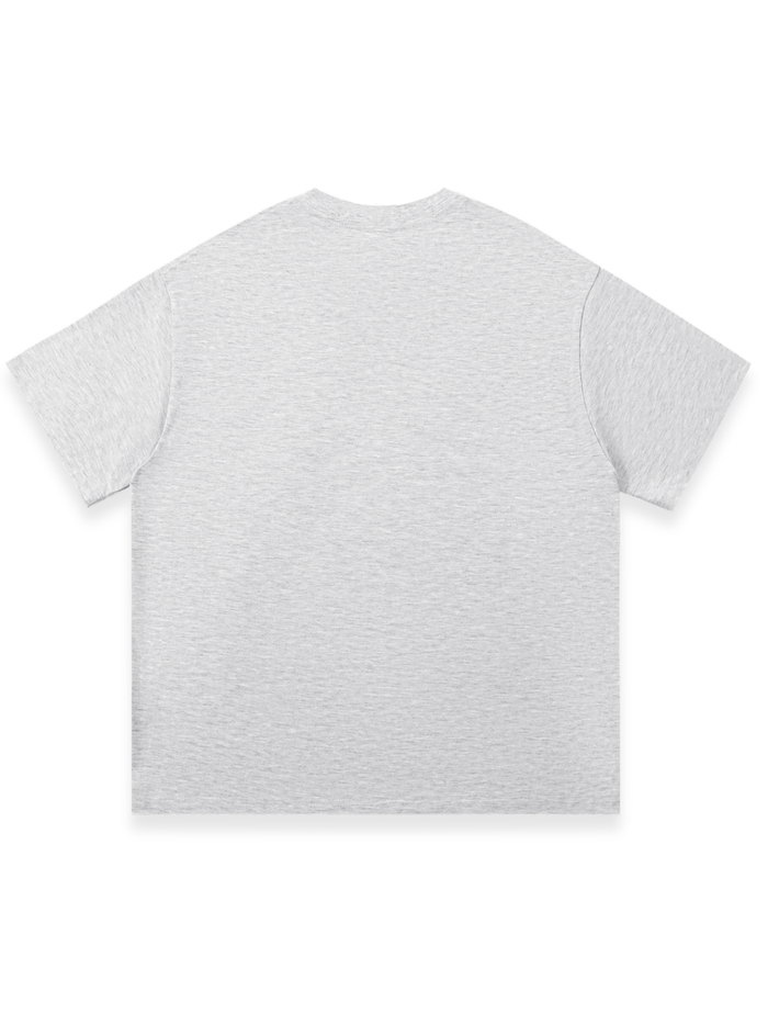 RUNDLE Logo Cotton T-Shirt Grey