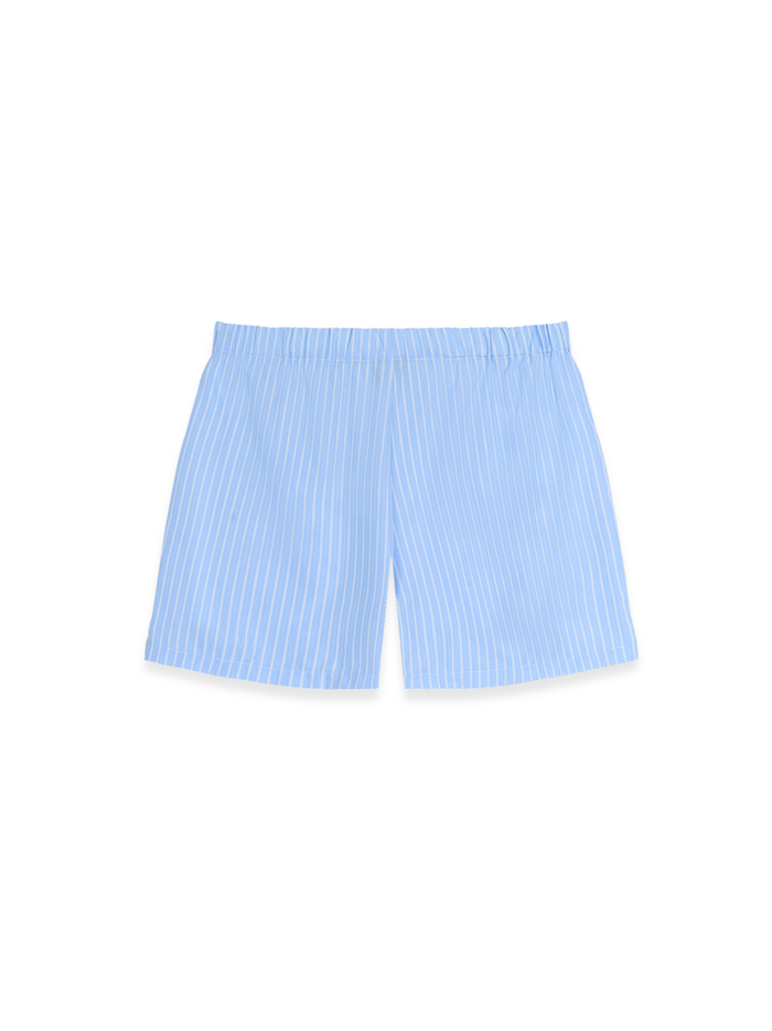 RUNDLE Striped Shorts Coastal Blue