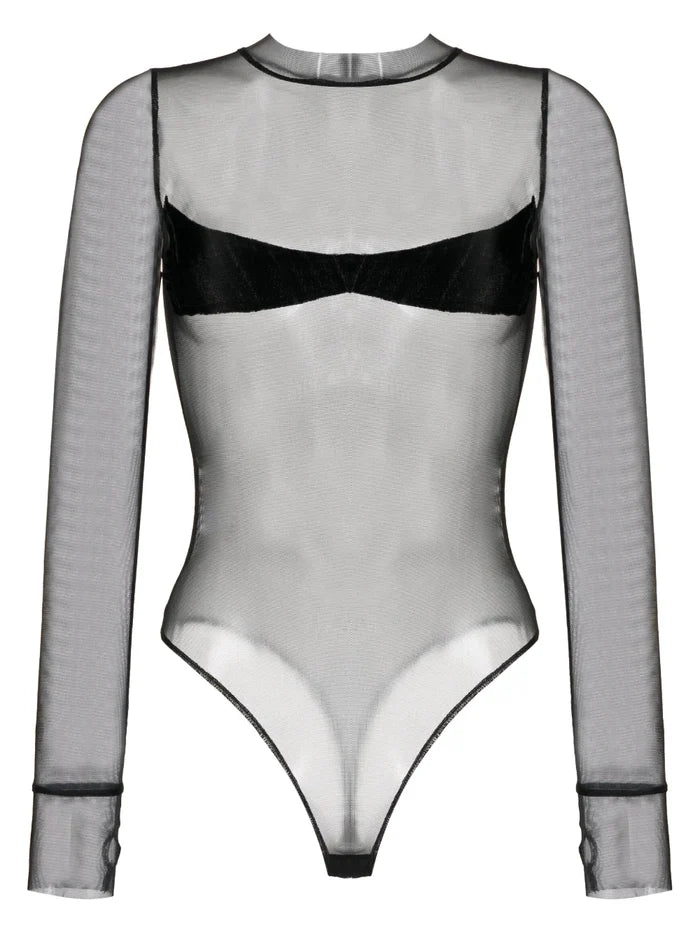 SAMI MIRO VINTAGE O.G. Bodysuit V2 Black - MAISONDEFASHION.COM