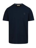 SANDBANKS Badge Logo T-Shirt Anthracite