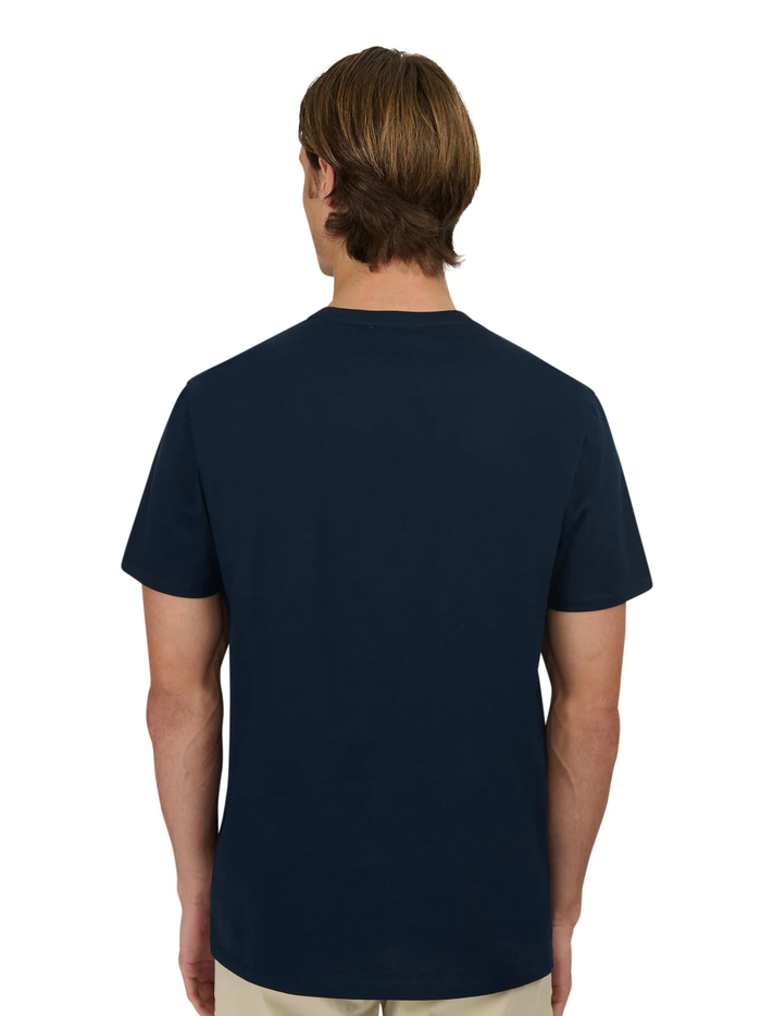 SANDBANKS Badge Logo T-Shirt Anthracite
