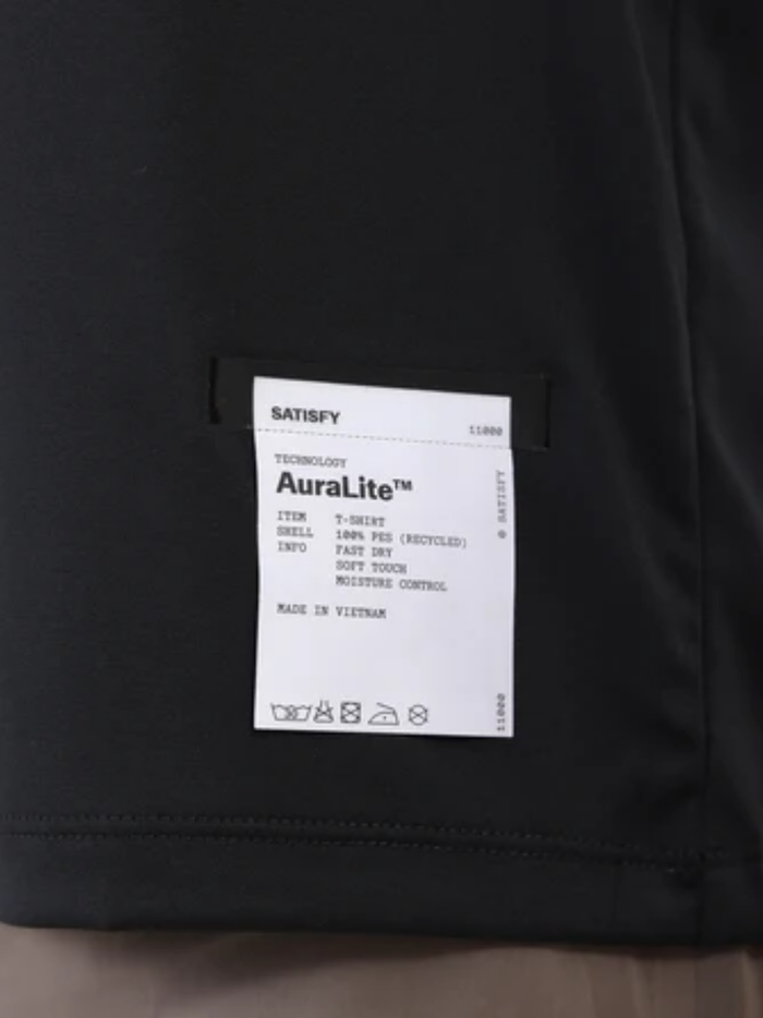 SATISFY AuraLite T-Shirt Black