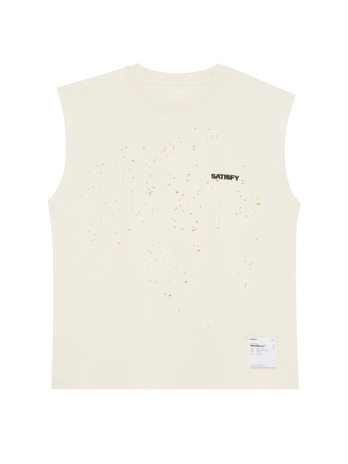 SATISFY MothTech Muscle Tee Aged Ecru