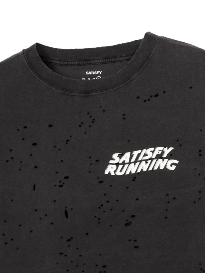 SATISFY MothTech Wave T-Shirt Aged Black