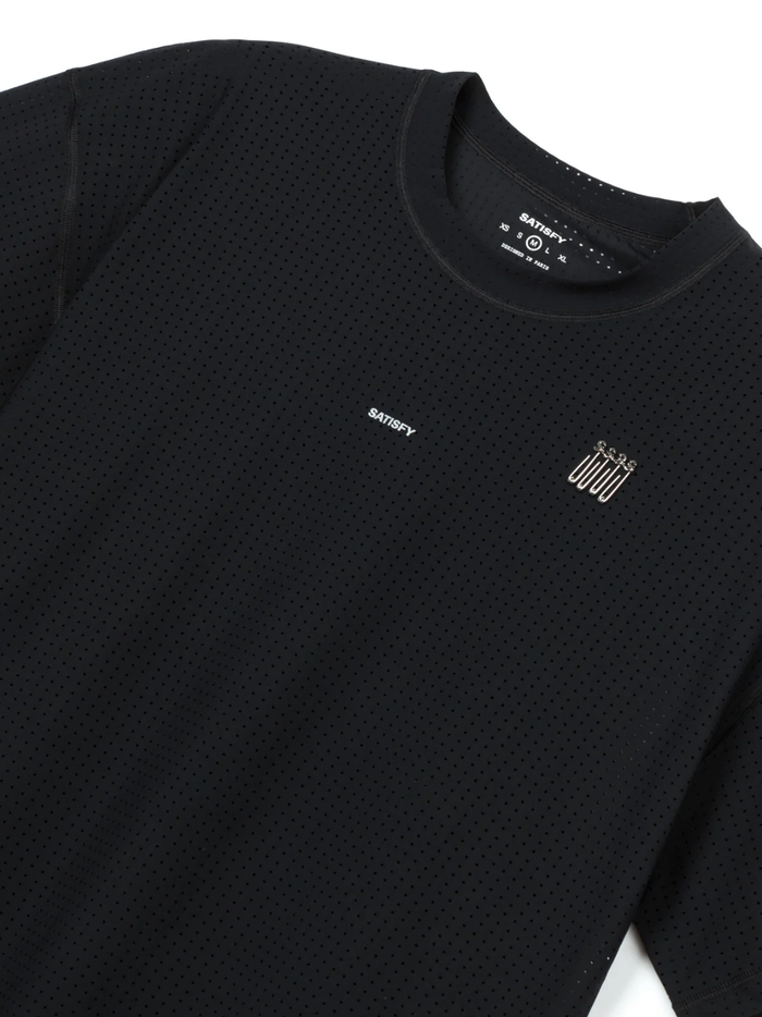 SATISFY Space-O T-Shirt Black